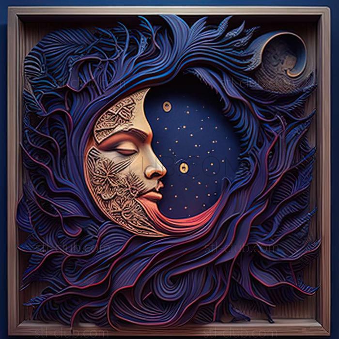 cosmic energy by Kelly McKernan